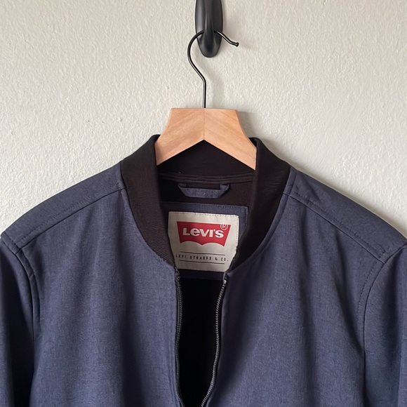 Levi’s Navy Varsity Bomber - Picture 3 of 4